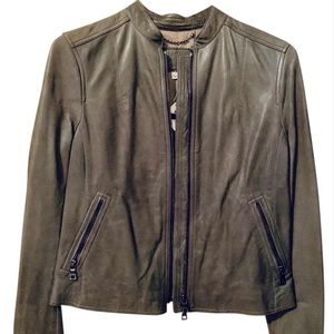 Coach Leather Moto Jacket